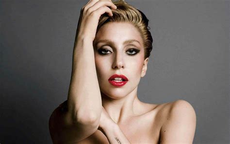 lady gaga nud3|Lady Gaga poses fully naked as she strips off for series of risqué ...